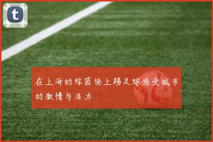 在上海的绿茵场上踢足球感受城市的激情与活力